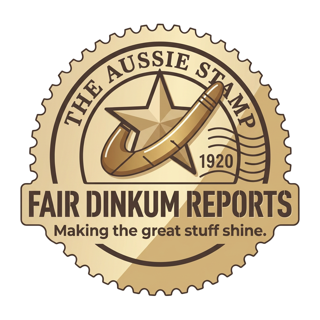 Fair Dinkum Reports emblem